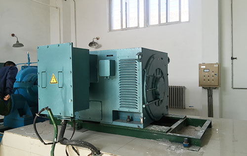 黄龙某水电站工程主水泵使用我公司高压电机